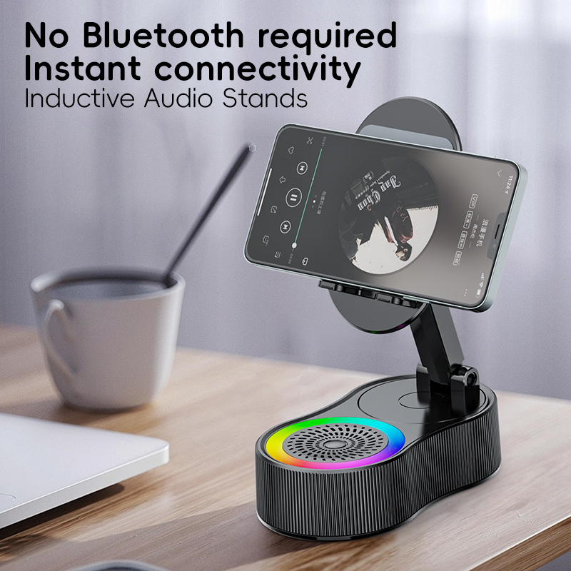 New NFC induction Smart Bluetooth Wireless Powerbank Speaker 