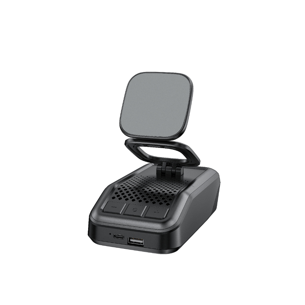 Portable Wireless Speaker&Phone Stand With LED Light5.1 Surround Sound, Bass Boost