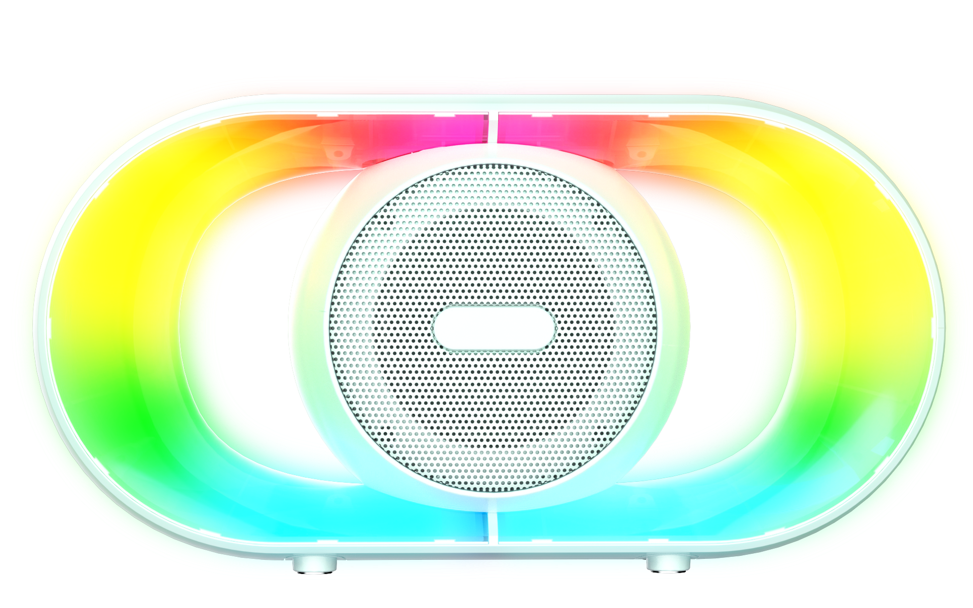 Desktop outdoor mini colorful RGB light Bluetooth speaker